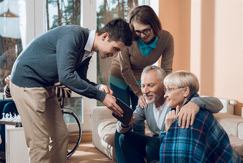 Support Worker Helping An Older Person, CHC33021 Certificate III In Individual Support